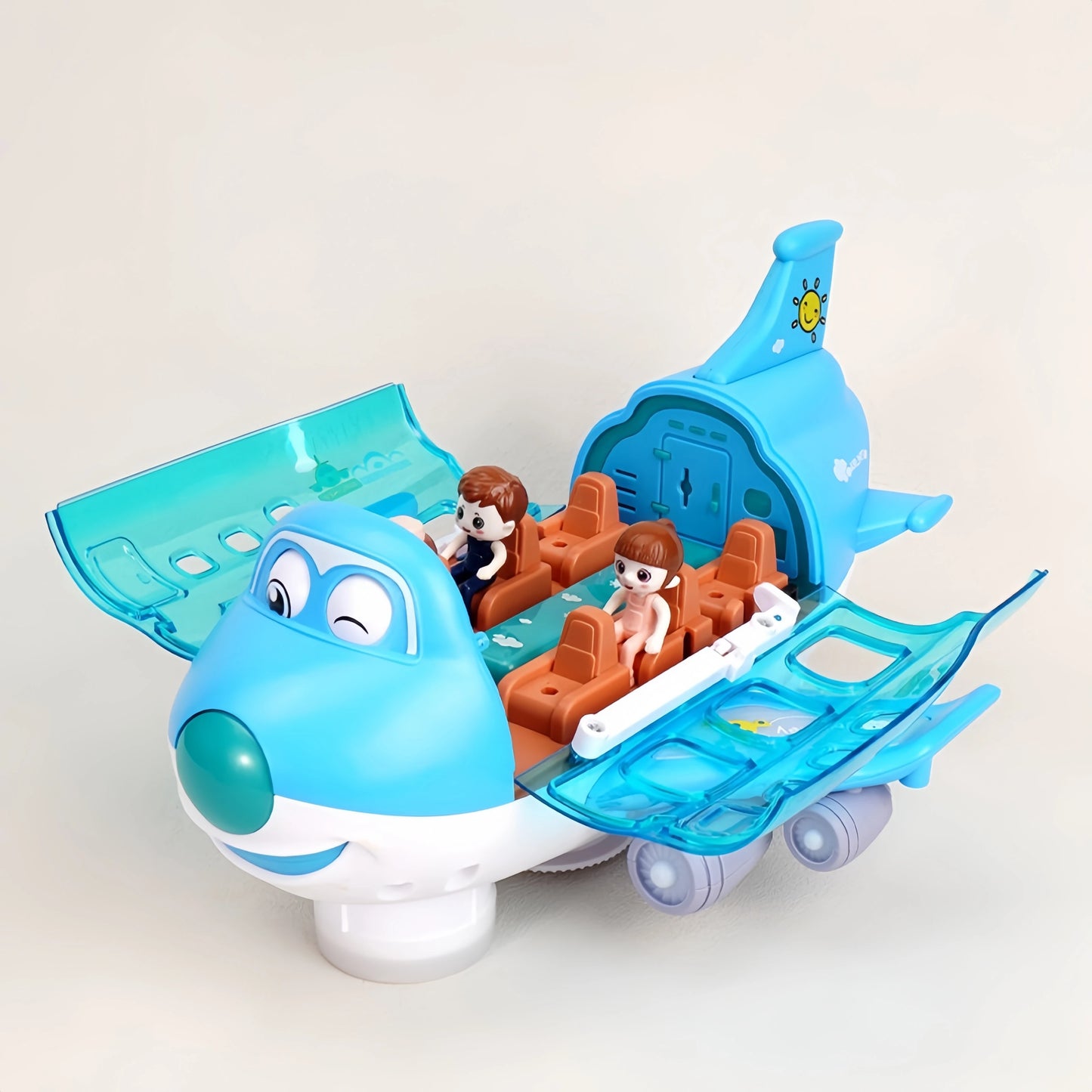 Children's toys: Electric airplane toys/car airplane models/Lights and music - boys' and girls' transportation toys, Christmas