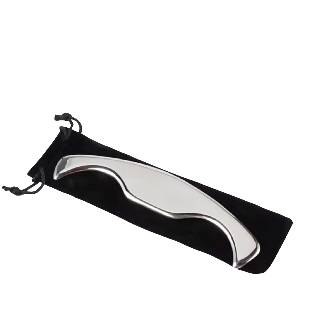 Stainless Steel Gua Sha Massage Tools Muscle Scraper Tool,Graston Tool Set for myofascial Release,Scar Tissue Massager for Back