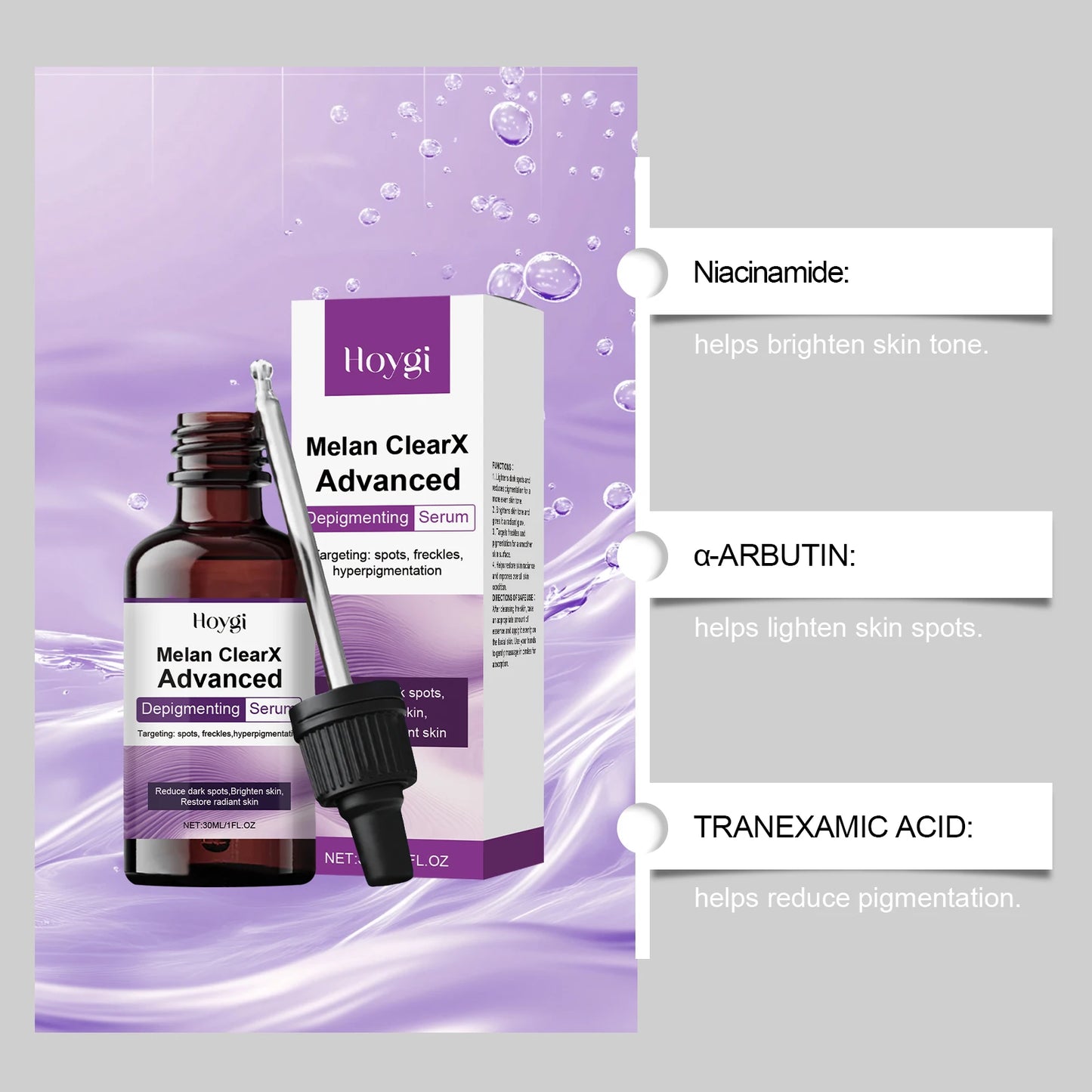 Facial Serum, Refreshing, Moisturizing, Skin-friendly, Delicate and Comfortable Daily Facial Serum