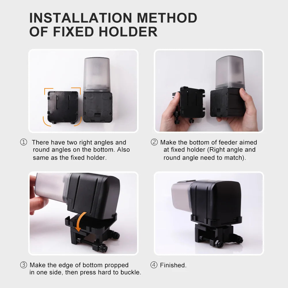 Smart Fish Food Automatic Feeder Fish Aquarium Fish Tank Accessories WiFi Remote Control Digital Timer Aquarium Supplies