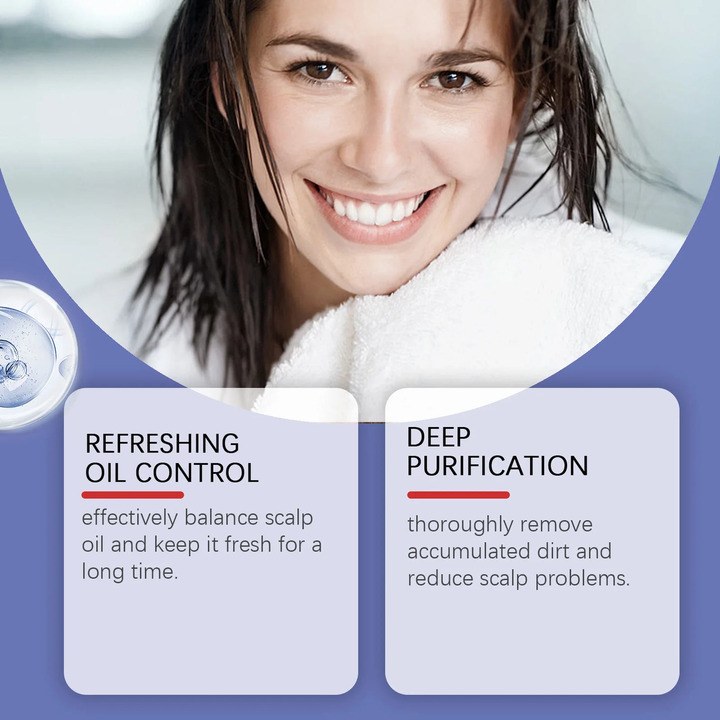 Selenium Sulfide Hair Cleanser: Deep Cleanse, Alleviates Scalp Pruritus, Controls Oil & Eliminates Dandruff Without Irritation