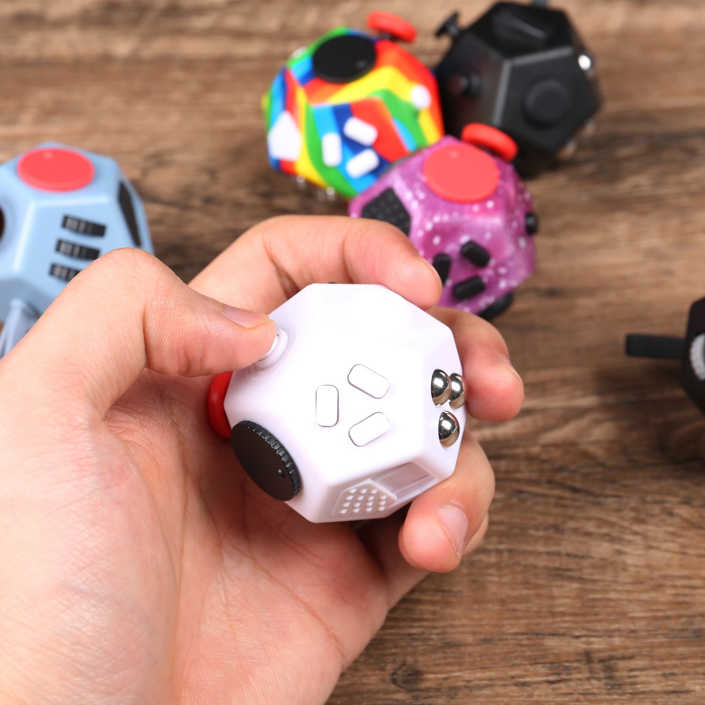 Fidget Toys Adults Antistress Relief Dice Anxiety adults Attention Focus Toys Plastic Gaming Toys Stress Relief Toys