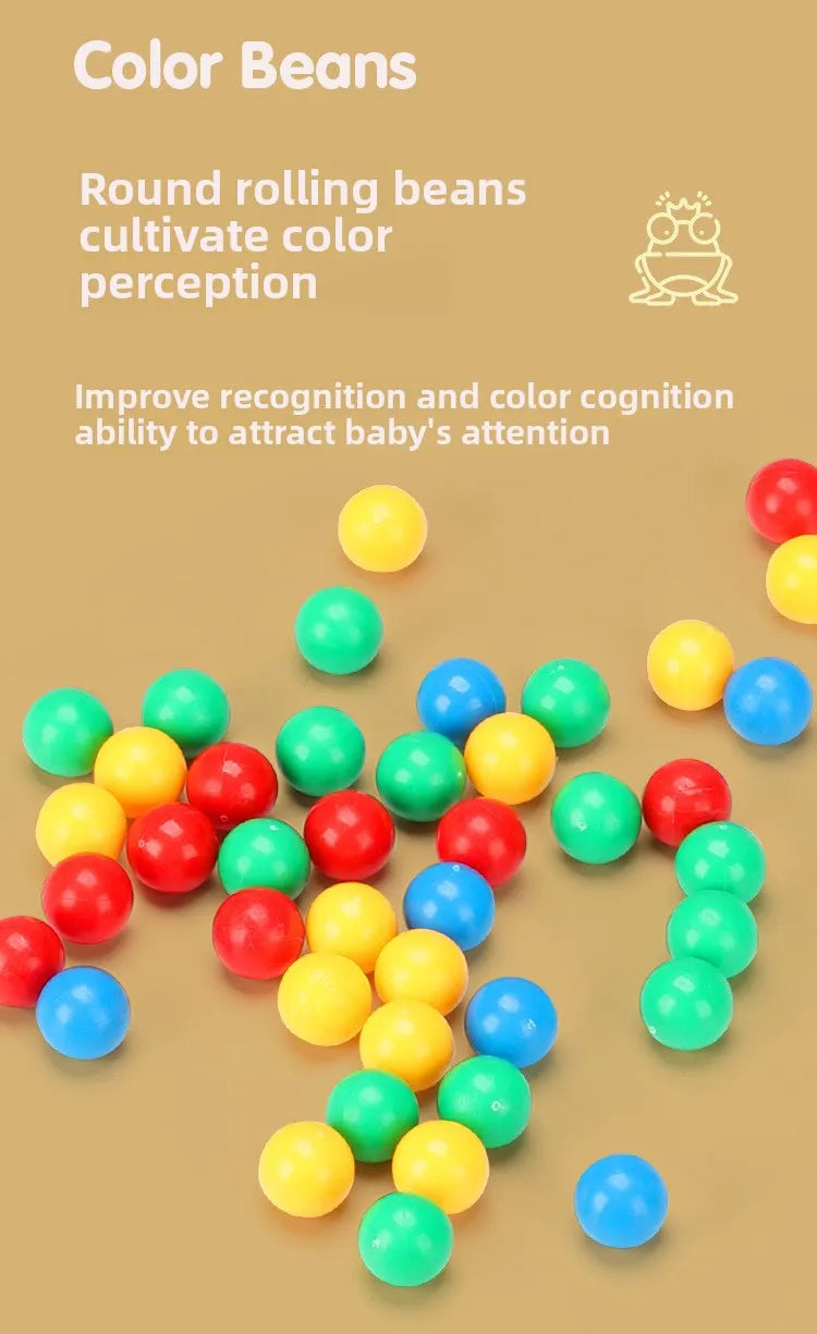 Toys Parent-child interaction Athletics Tabletop Games Strategy Game For Children Family Gathering Toys Frog Eat Bean Game