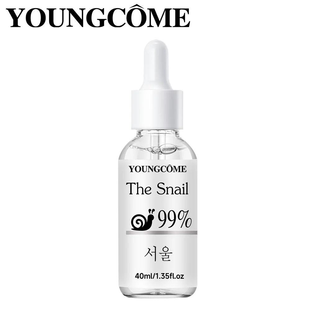 Snail Essence Soothing Face Serum Facial All in One Facial Serum Hydrating and Moisturizing Skin Care