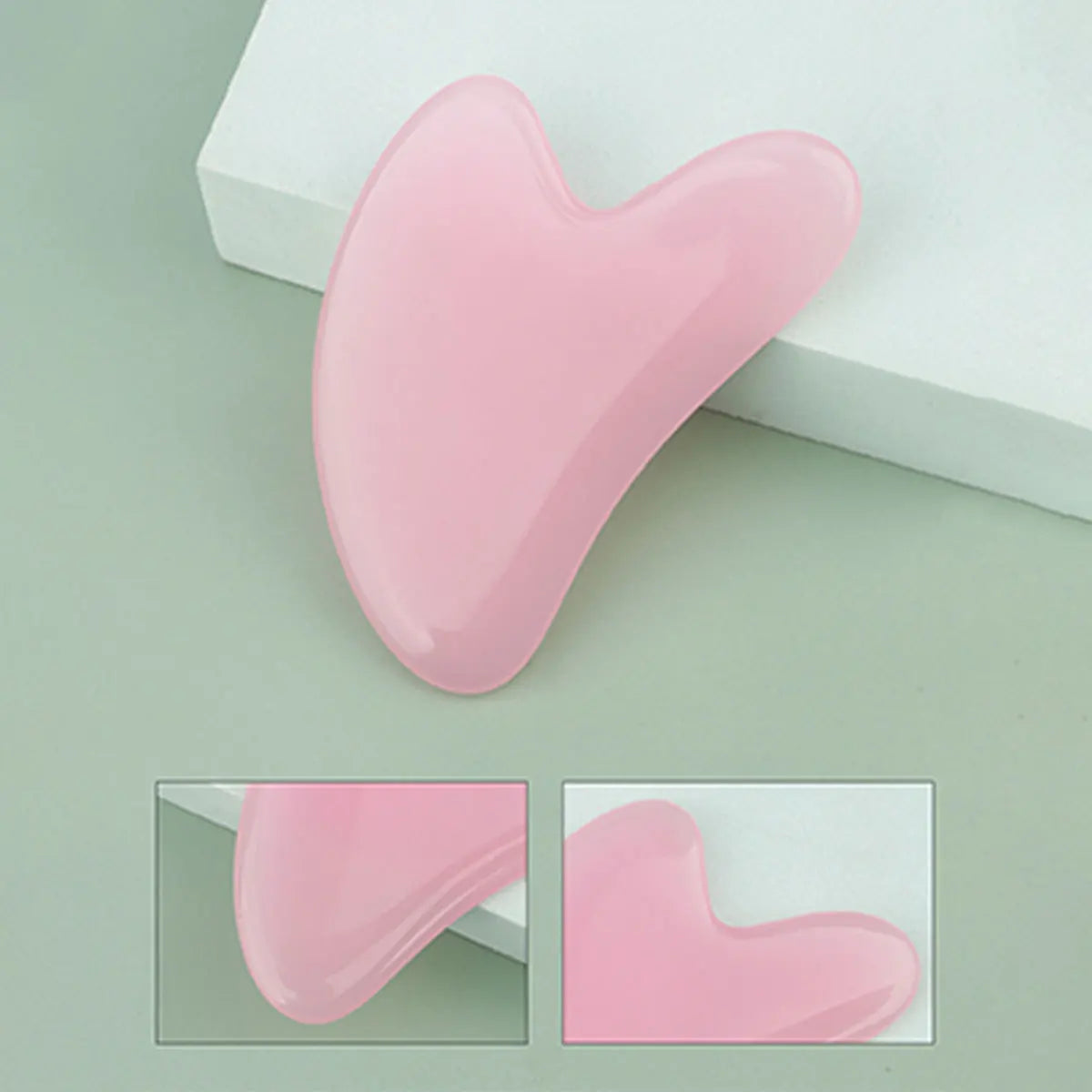 Gua Sha Board Facial Scraping Scrapping Plate Natural Resin Face Spa Massager Guasha for Neck Back Body Beautiful Tool