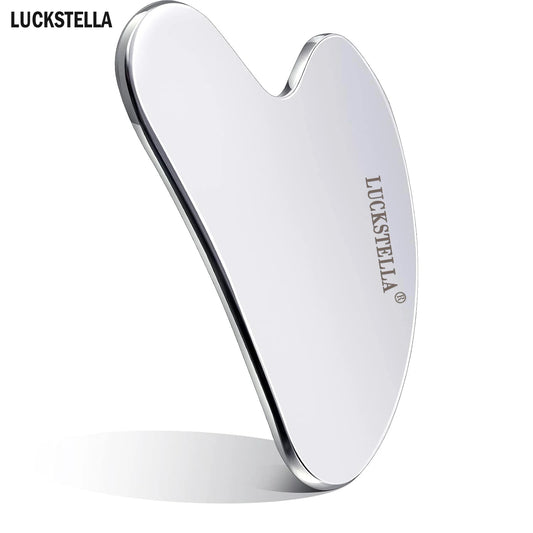 2025 New Gua Sha Facial Tools Scraping Massage Tool Stainless Steel SUS304 Smooth SPA Therapy For Face gua shua