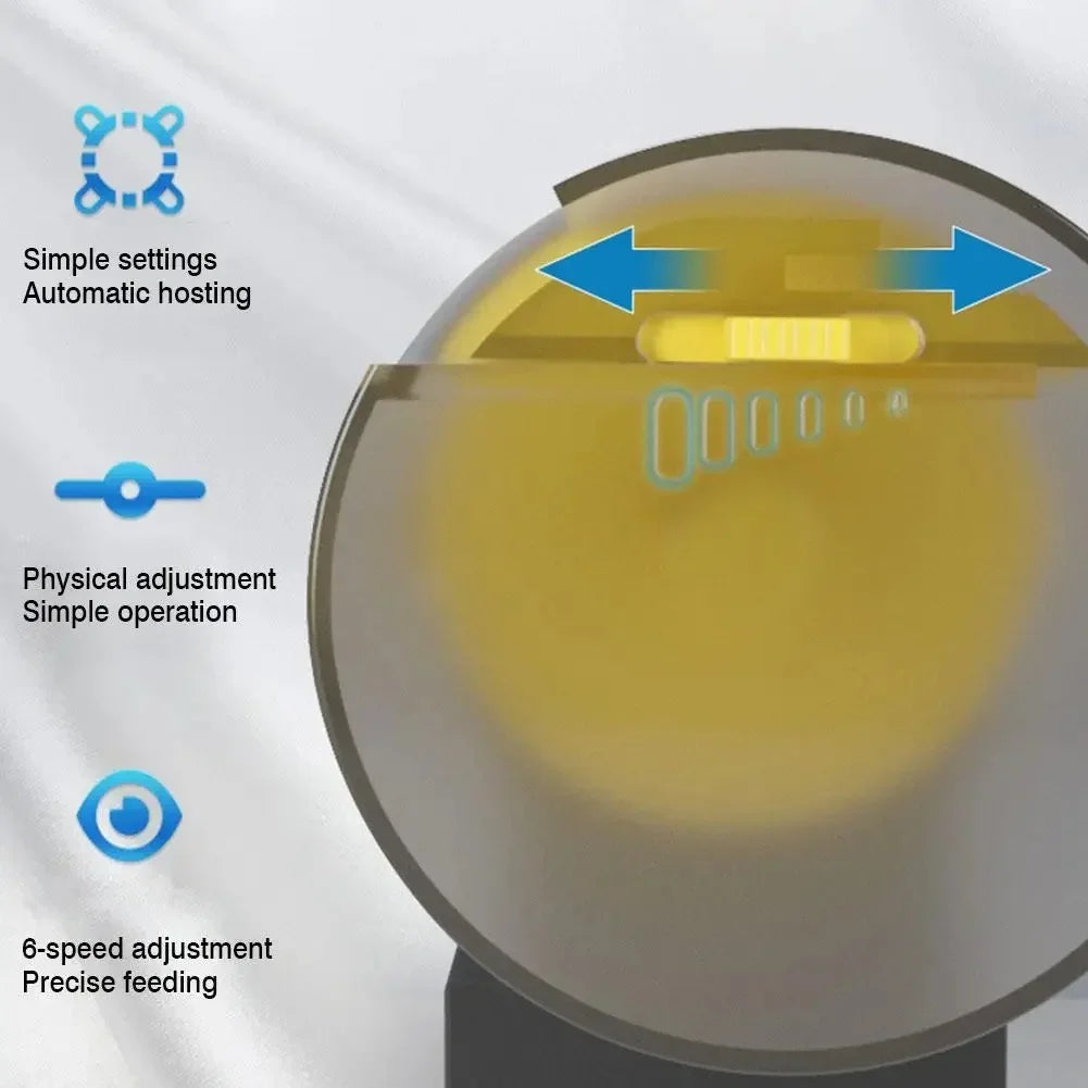 Fish Tank Automatic Feeder Intelligent Timing Automatic Feeder Aquarium Automatic Feeder Large Capacity Fish Feeder  fish feeder