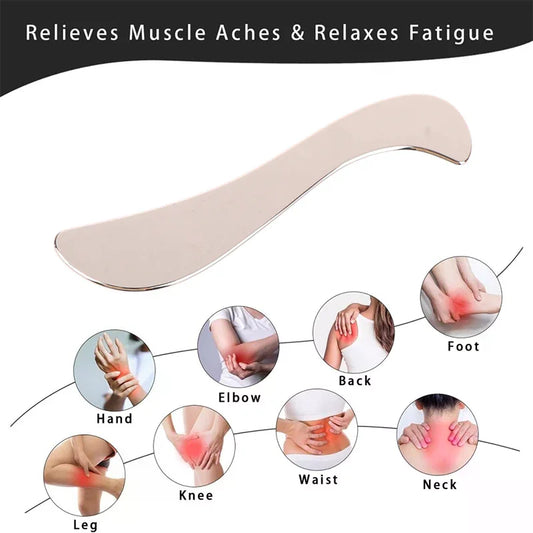 Gua Sha Stainless Steel Massage Tools Muscle Scraper Tool, Physiotherapy Tools, Muscle Gua Sha Tools