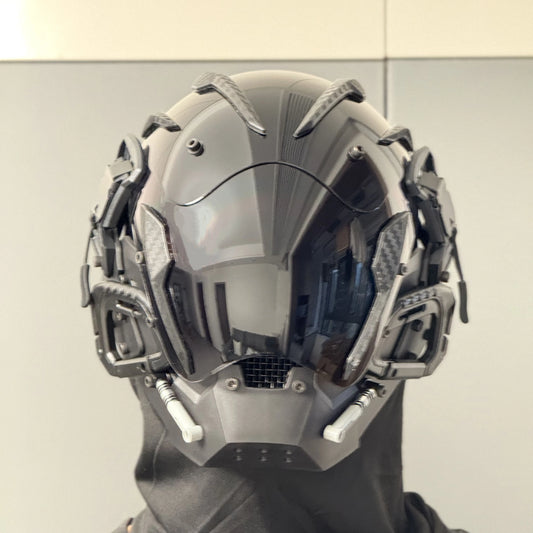 Cyberpunk mask Cosplay mask Halloween party gifts personalized role-playing mask with anti-fog lenses