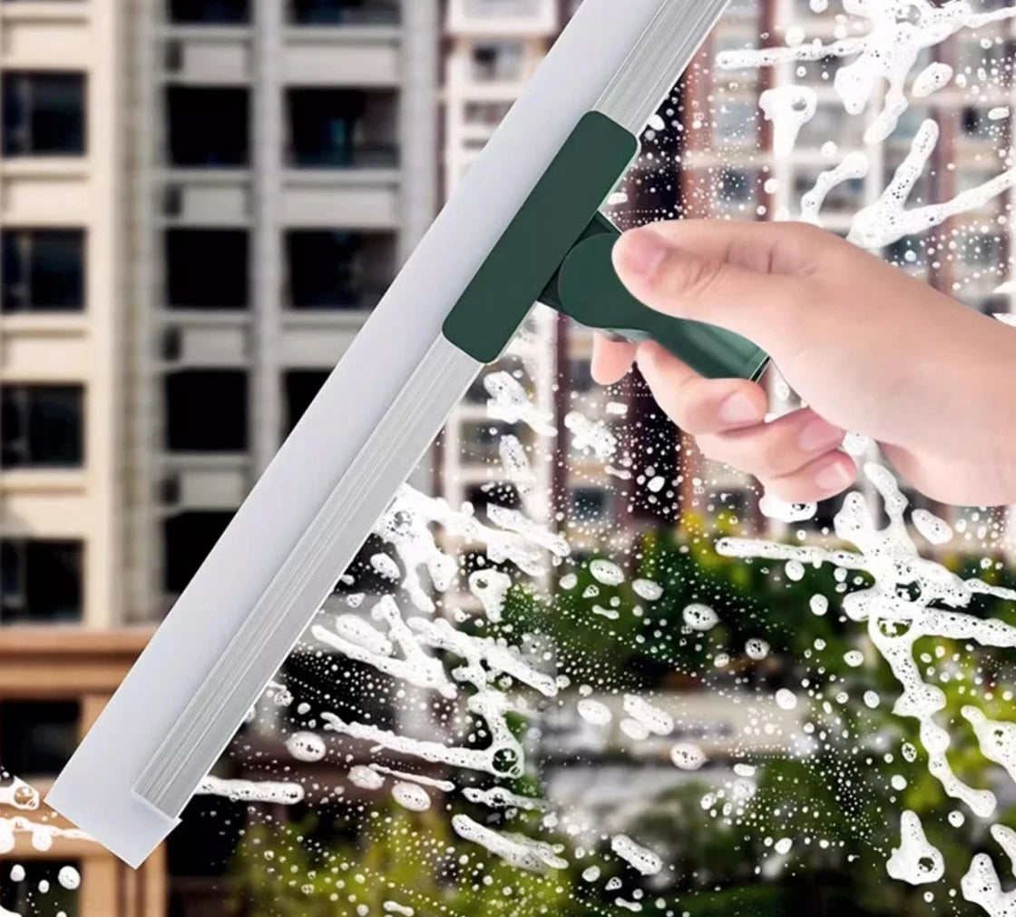 Silicone Scraper Broom Magic Wiper Floor Toilet Bathroom Squeegee Scrubber High Place Glass Wiper Household Cleaning Tools