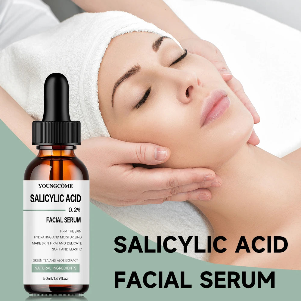 30 ml/50 ml Firming facial serum, rich in salicylic acid, hyaluronic acid,vitamins C suitable for all skin types, firming effect