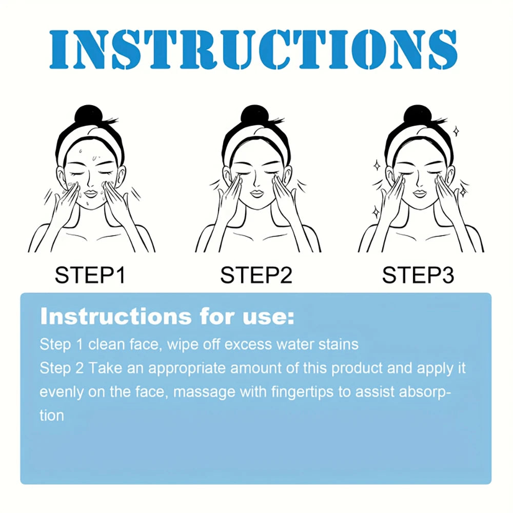 SUYARUN Hyaluronic Acid Serum - 24H Intense Hydration, Anti-Wrinkle & Plumping, Lightweight Face Moisturizer for All Skin Types.