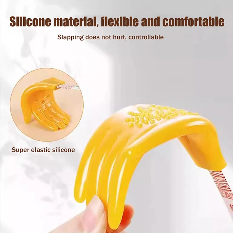 Gua Sha Massager Pai Sha Board Palm Meridian Pat Health Care Body Massage Tool Back Body Fatigue Relief Clap Sticks