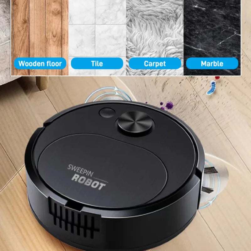 Home Smart Mini Vacuum Cleaner Usb Charging Automatic Smart Sweeping Robot Cleaning Machine