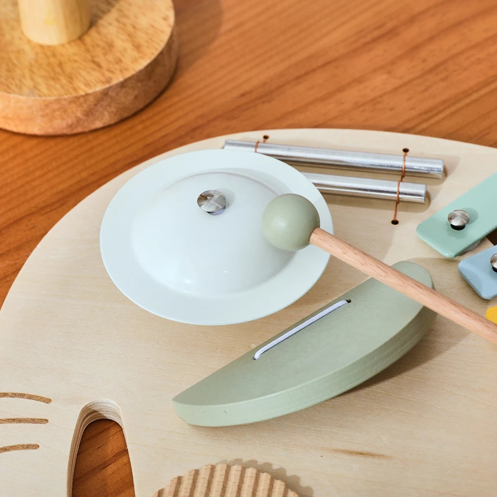 Wooden Instruments Baby Toys Educational Toys Elephant Xylophone Children's Musical Toys Newborn Birthday Gifts Music Table Toys