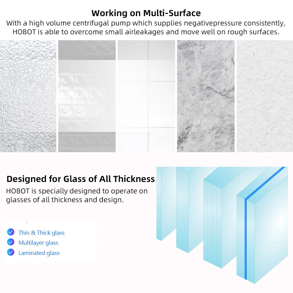 Window Cleaning Robot,  Glass Smart Voice Remote Control Automatic Window Cleaning Robot with Ultra Spray