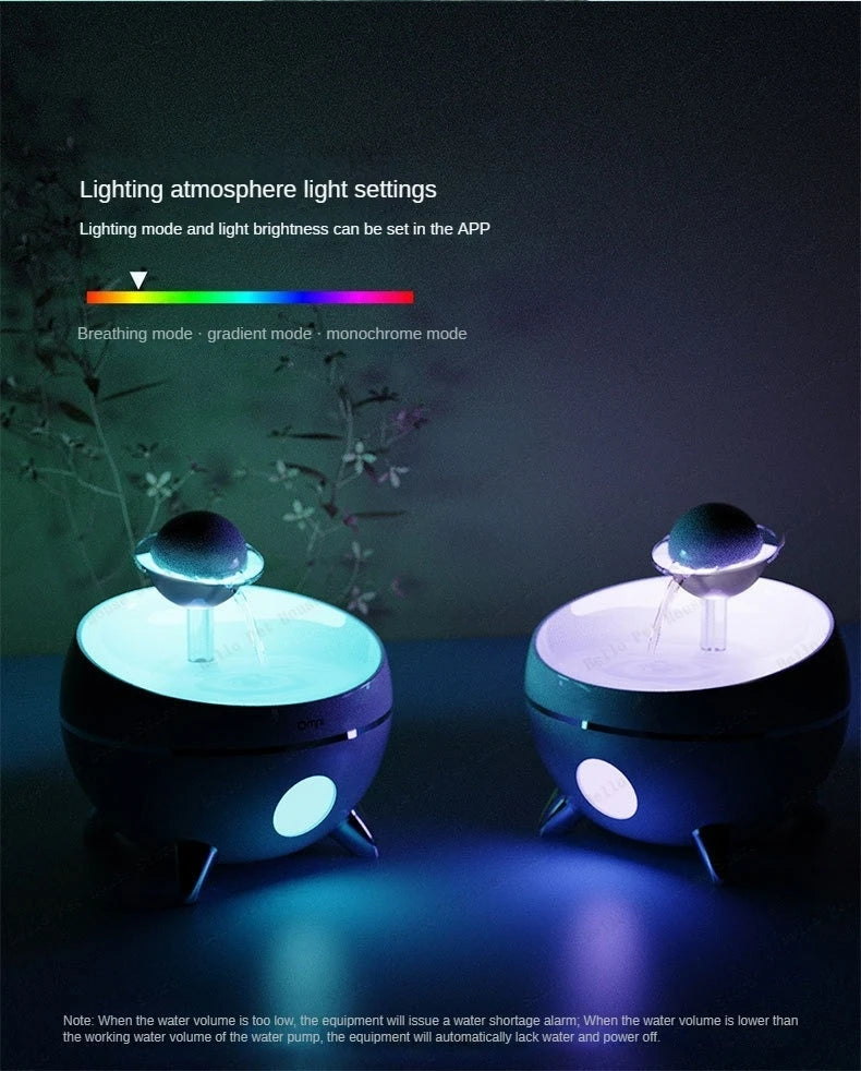 Pet Smart Water Feeder Equipment Universal Smart Water Feeder for Cats and Dogs Can Be Controlled Remotely By APP