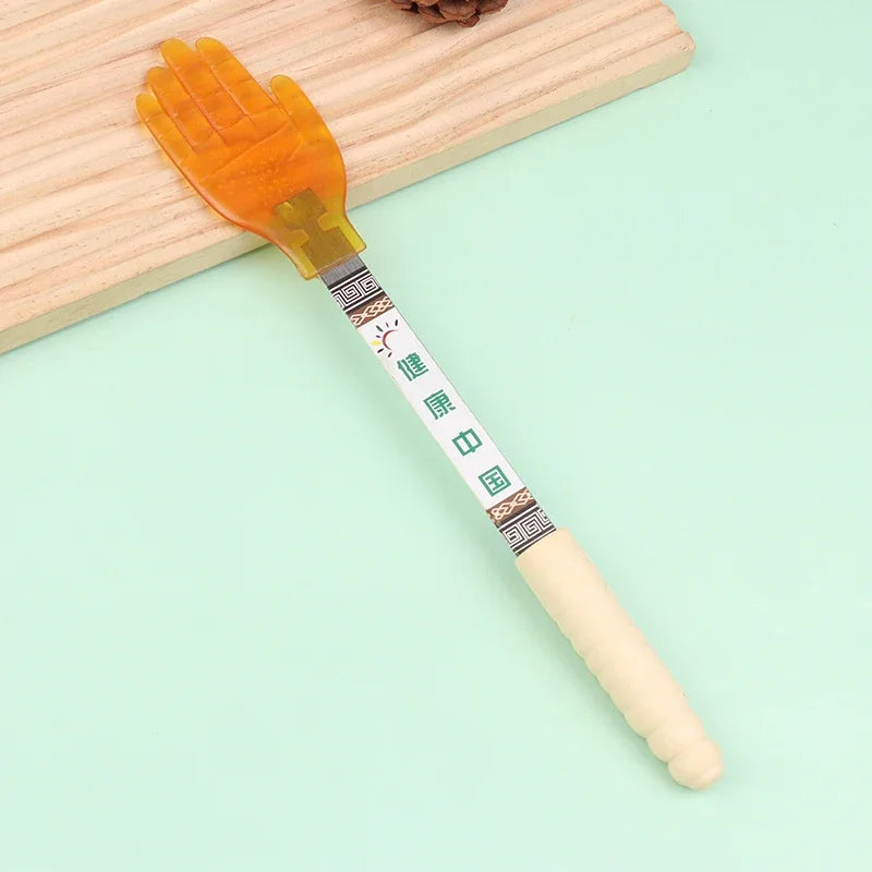 Gua Sha Massager Pai Sha Board Palm Meridian Pat Health Care Body Massage Tool Back Body Fatigue Relief Clap Sticks