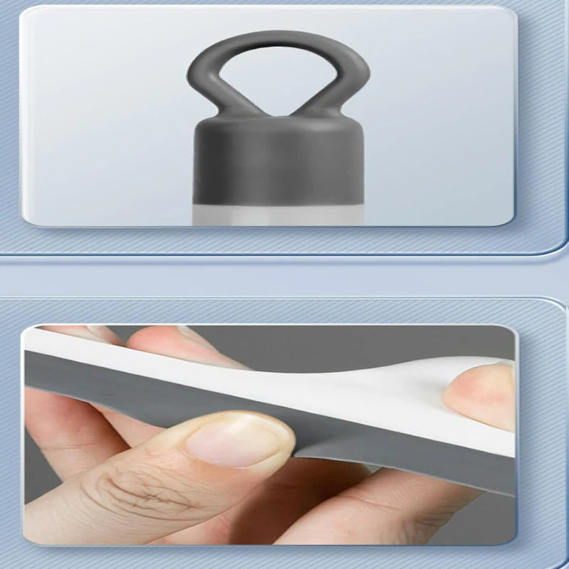 Silicone Shower Scraper Cleaner Bathrooms Multi-purpose Squeegee Glass Clean Floor Window Cleaning Tool Household Water Wiper