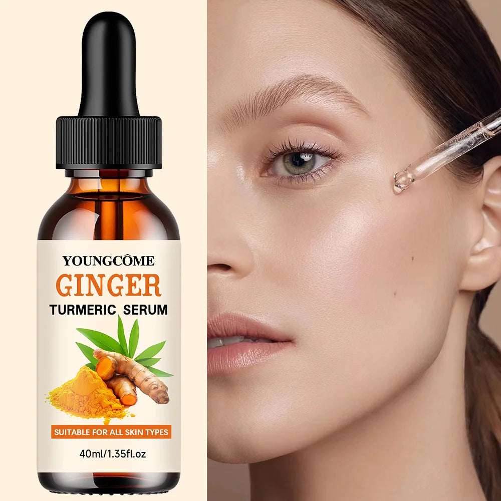 Turmeric Oil Facial Turmeric Serums Deep Moisture Serums Freckle Whitening Serum Nourish Smooth Face Skin Care