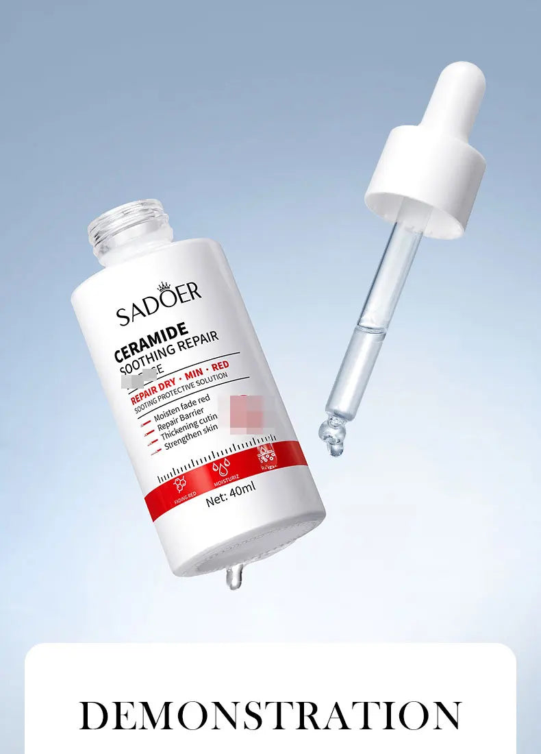 Ceramide Repair Serum Is Specially Designed for Sensitive Skin Repair Damaged Skin Firming and Anti-aging Facial Care Serum