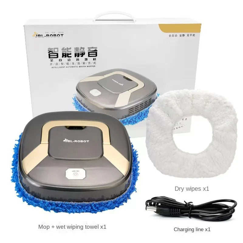 Smart Floor Cleaning Aspirator OEM mini Rechargeable household dry erase wet mopping all-in-one machine Mop Vacuum Cleaner