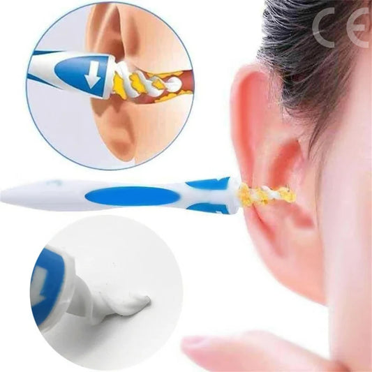 16 pcs Ear Cleaning Tools Tools Ear Scoop Cleaning Ear Wax Silicone Soft Spiral Beauty Care Gadget Portable Personal Hygiene Set