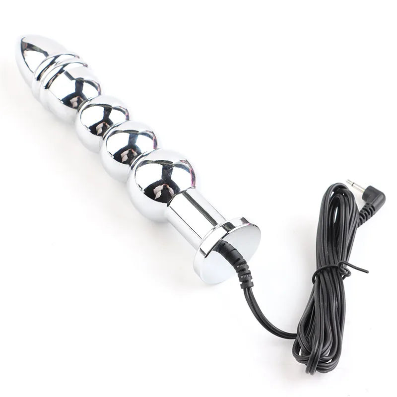 Adult Games Sex Toys Men Women Masturbation Sex Products Electric Shock Anal Plug Anal Butt Plug Medical Themed BDSM Fetish