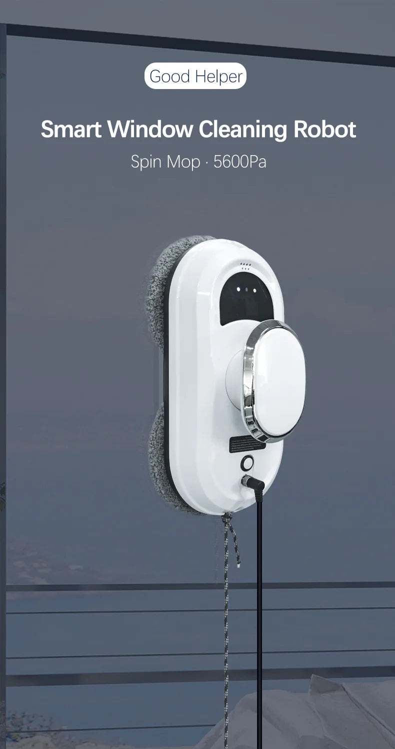 Window Vacuum Cleaning Robot Smart Window Glass Washer Electric Glass Limpiacristale Remote Control Automatic Window Cleaner