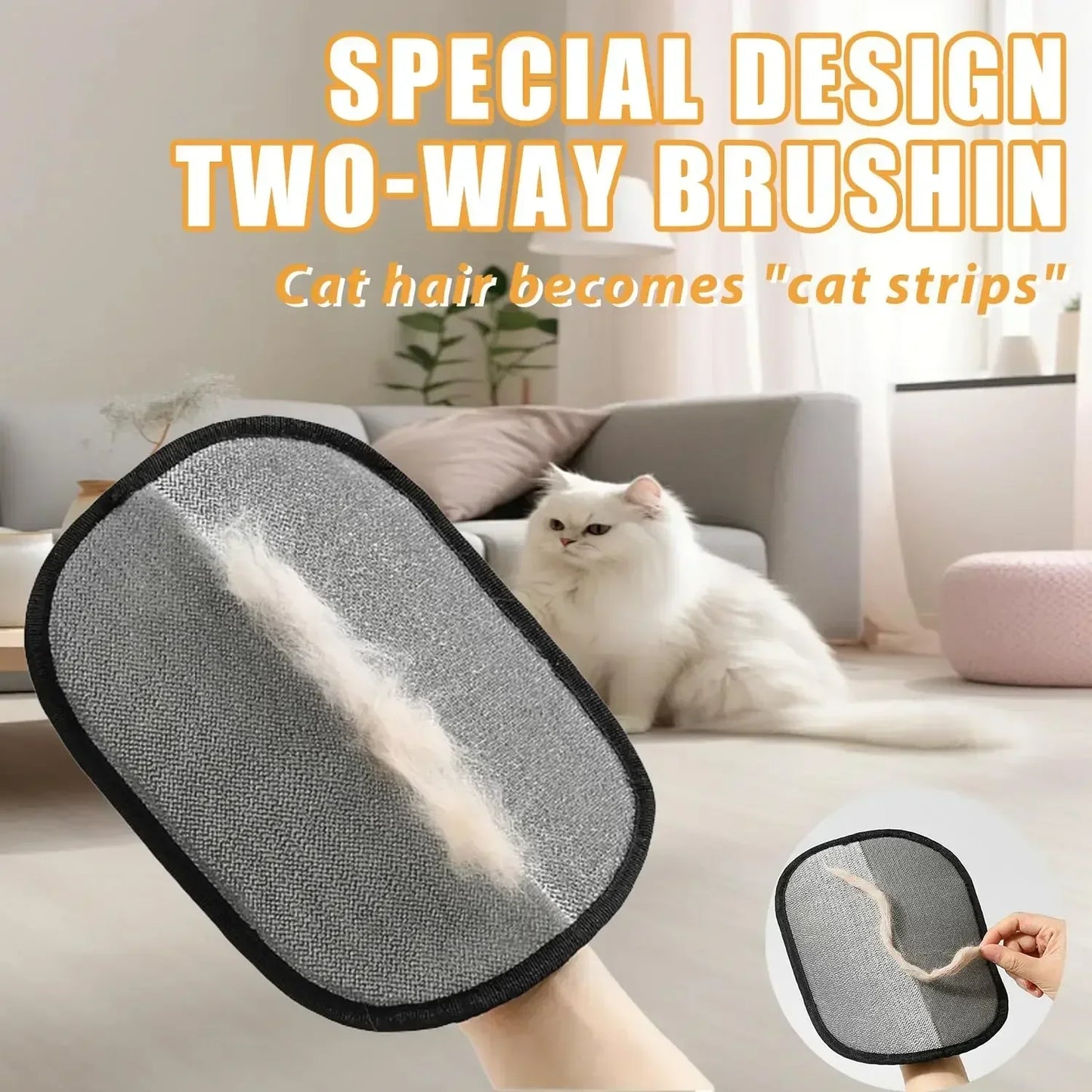 Pet Grooming Gloves Pet Hair Remover Brush Kitten Cleaning Glove Removing Dog Cat Hair From Sofa Carpet Clothes Pet Supplies