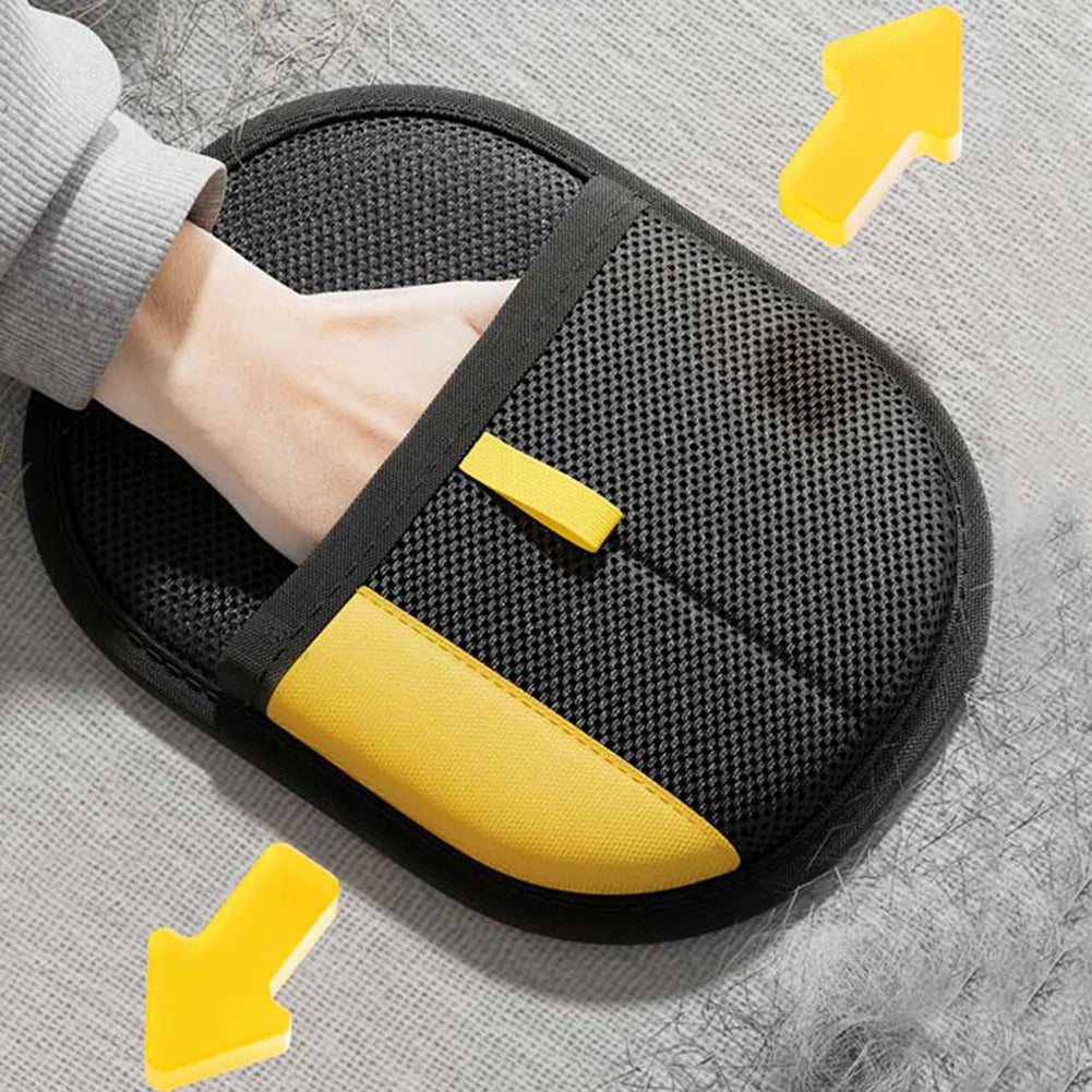 Pet Grooming Gloves Pet Hair Remover Brush Kitten Cleaning Glove Removing Dog Cat Hair From Sofa Carpet Clothes Pet Supplies