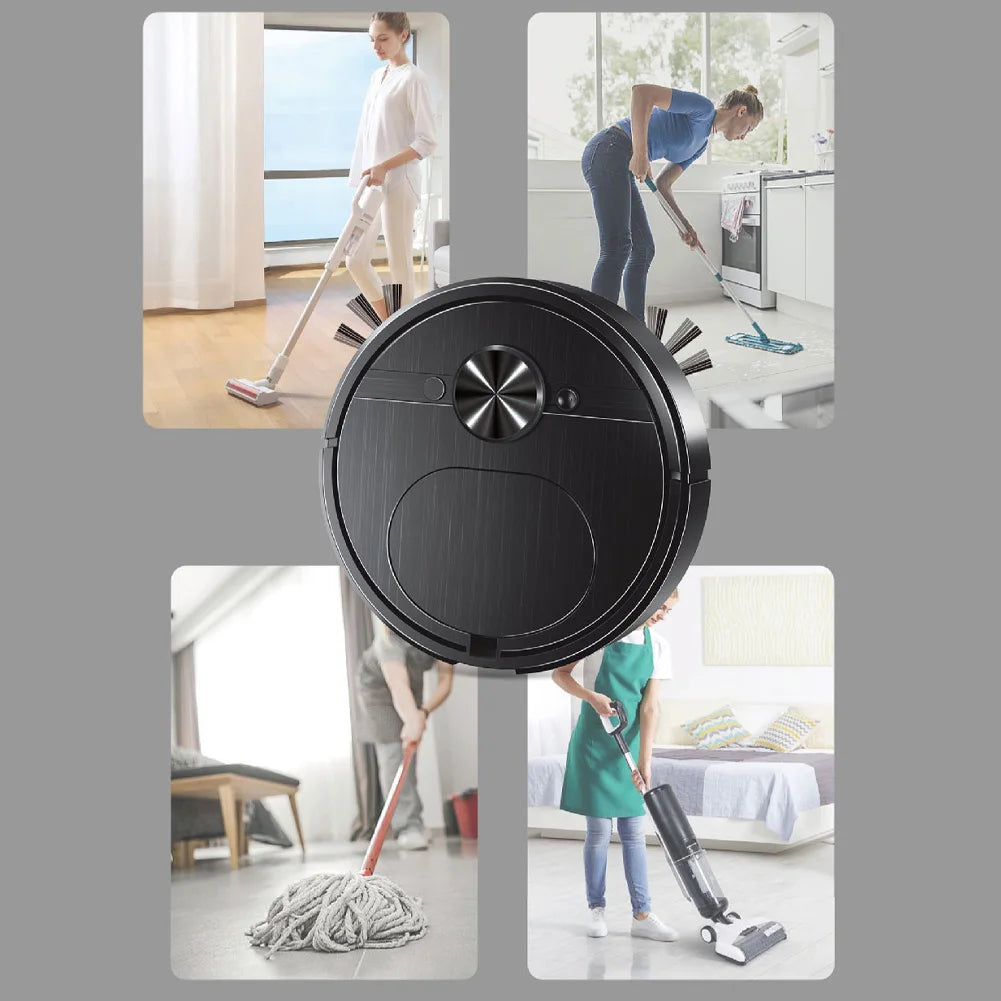 Smart Sweeping Robot Vacuum Cleaner Mopping 3 In 1 Automatic Cleaning Suction Power Mopping Sweeping Machine for Home Appliance