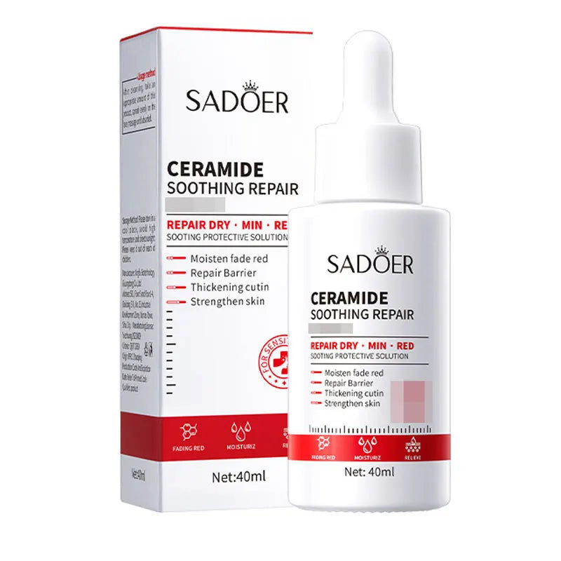 Ceramide Repair Serum Is Specially Designed for Sensitive Skin Repair Damaged Skin Firming and Anti-aging Facial Care Serum