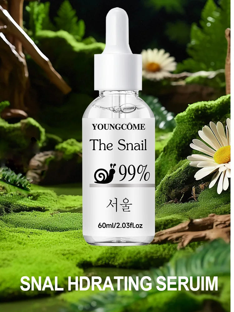 Snail Essence Soothing Face Serum Facial All in One Facial Serum Hydrating and Moisturizing Skin Care