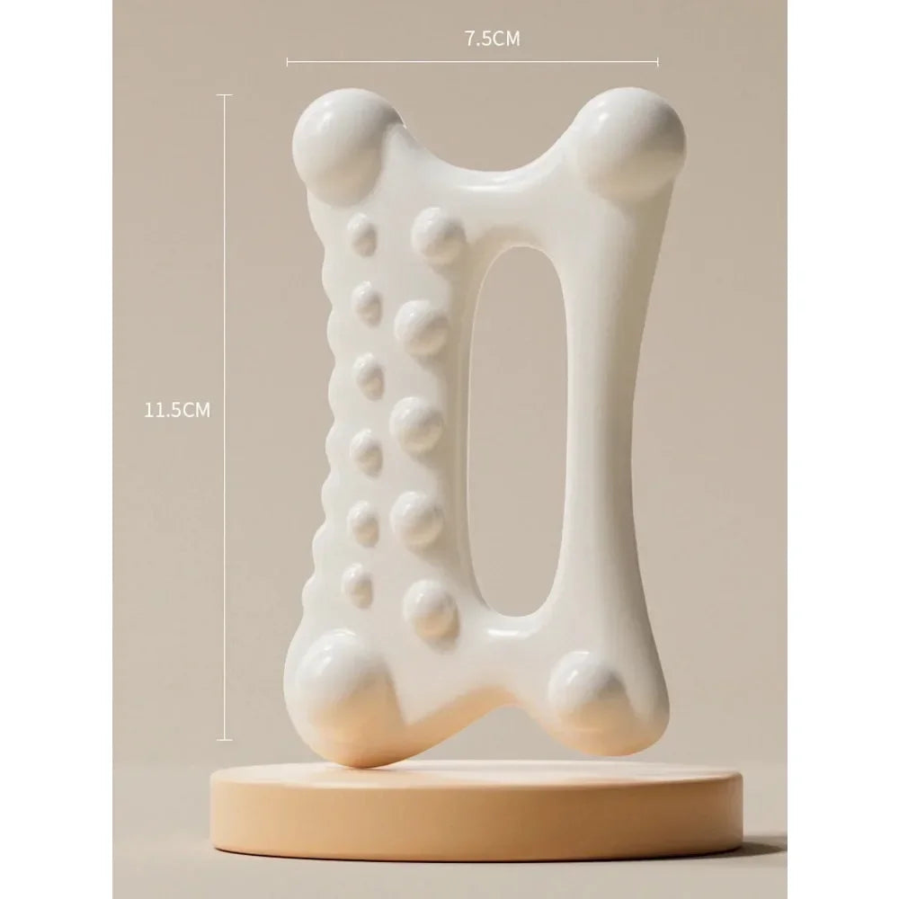 Gua Sha Massage Board Resinous Static Free Portable Full Body Scraping Plate for Women Adults New Facial Maintenance