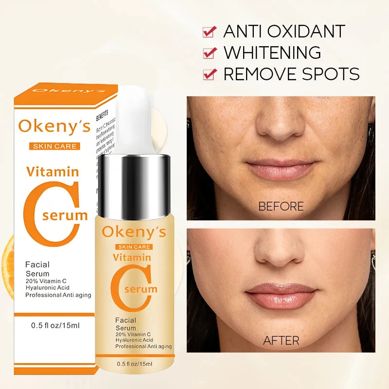 Vitamin C Hydrating Serum functions Facial Moisturizing Repair Essence Facial Shrink Pores Brightning Korean SkinCare Products