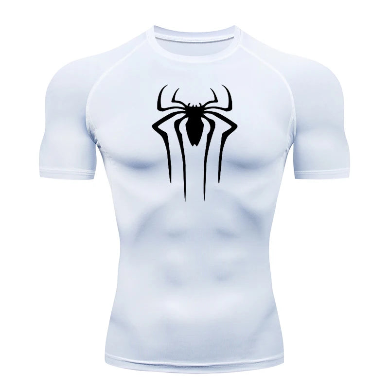 2024 Compression T Shirt Men Short Sleeve Sport Tees Fitness Running Sportsear Men Gym Elastic Quick Dry Jogging T-shirt Tops