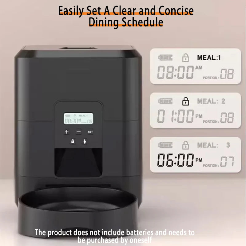 2L Smart Control Pet Feeder WIFI Feeders For Cats Remote Feeding cat Food Dispenser Automatic Pets Feeder