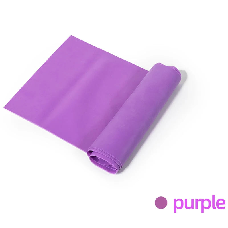 Yoga physiotherapy elastic band, gym resistance band, sports stretching training rope, Pilates 200cm stretching film, fitness eq