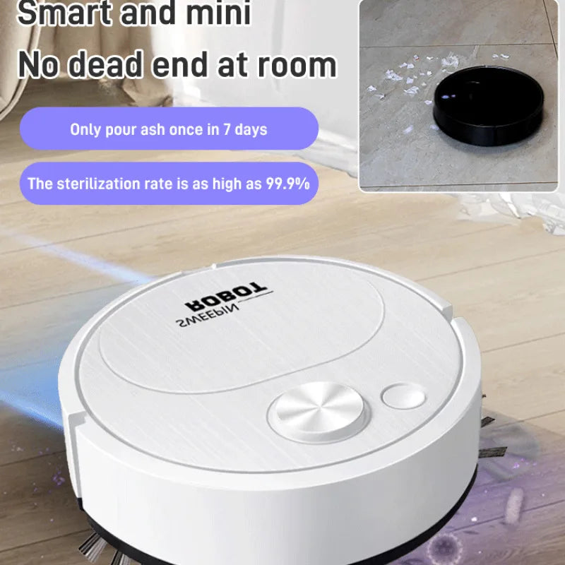 Home Smart Mini Vacuum Cleaner Usb Charging Automatic Smart Sweeping Robot Cleaning Machine