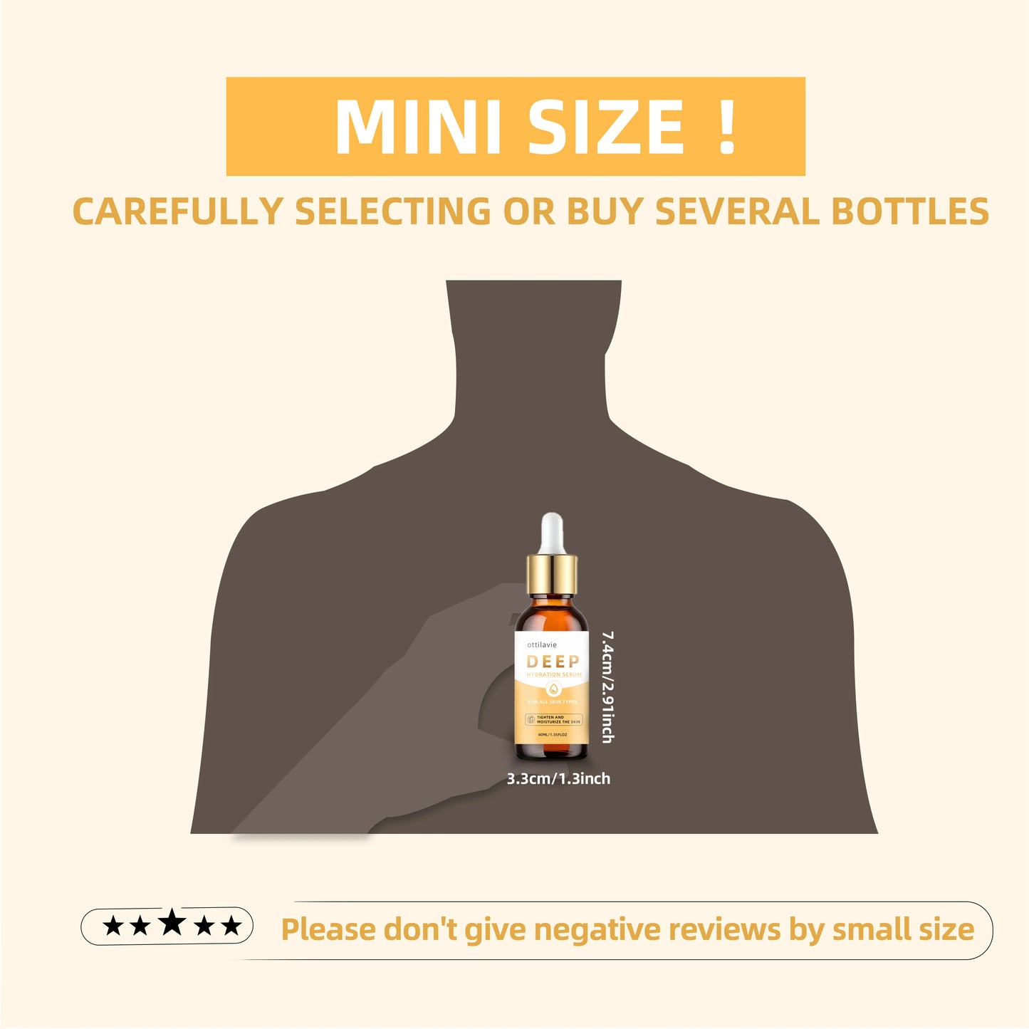 Deep Hydrating Serum with Retinol, Niacinamide & Hyaluronic Acid | For All Skin Types | Perfect for Gifting