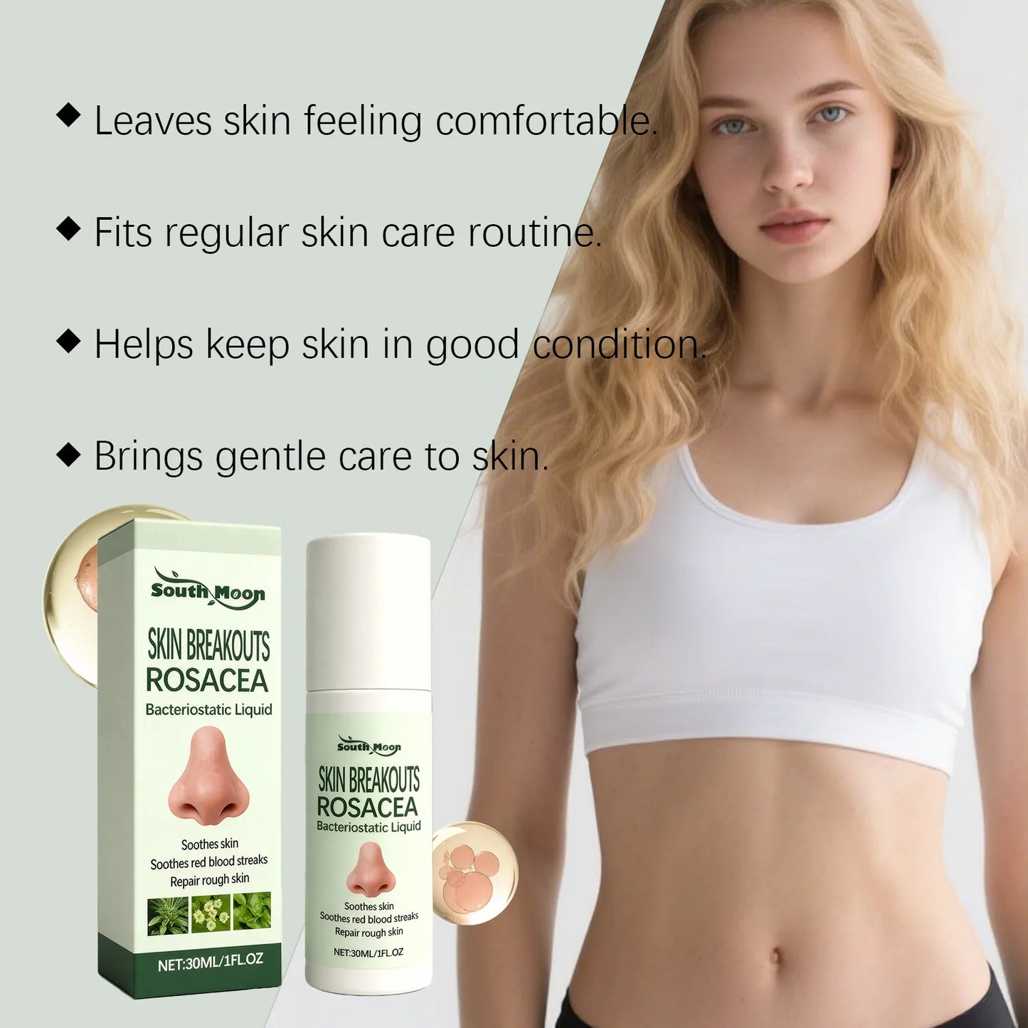 Hydrating Exfoliating Serum Delivers Moisture Sloughs Dead Cells Repairs Post-Stay-Up Skin and Improves Roughness