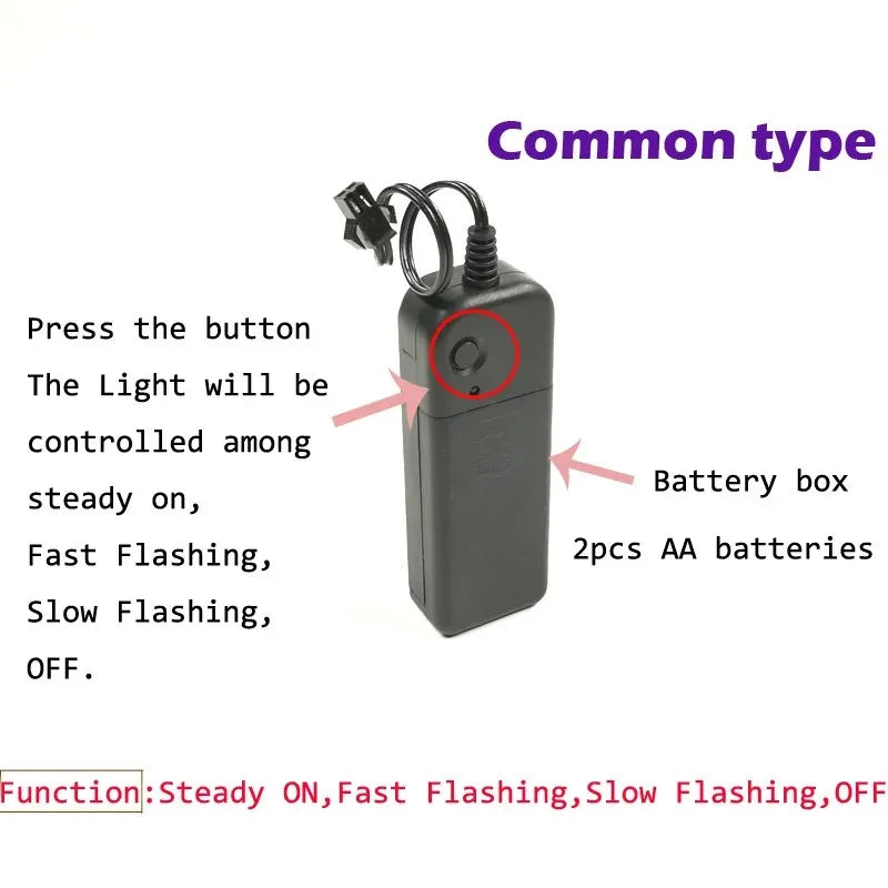 Holiday Light Up Neon Half Face Mask Flashing In Dark fox mask Halloween LED Luminous Fox Mask for women girl cosplay props