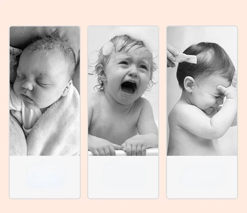 6pcs Baby Care Set Hair Comb Grooming Brush Set Nail Trimmer Scissors Clipper Hygiene Kit Healthcare Tools Sets for Toddler Gift