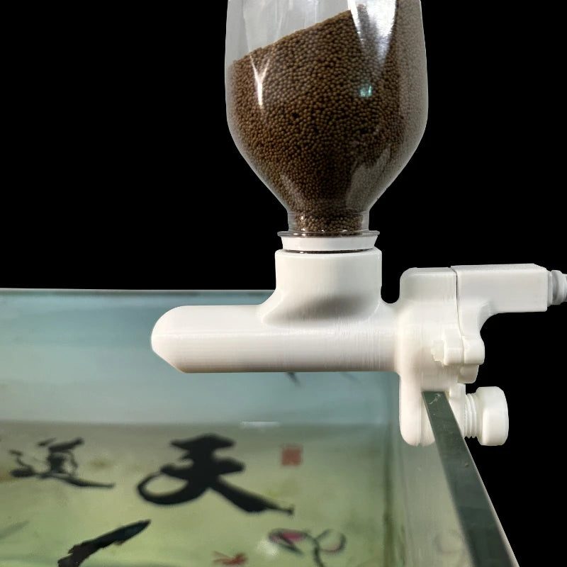 Fish tank feeder Mobile phone remote control Intelligent timing feeder Ornamental fish Turtle food Aquarium automatic feeder