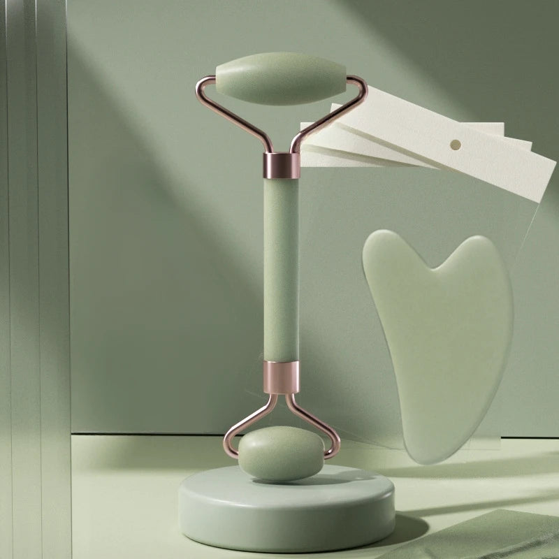 Gua Sha Massage Board Neck Anti Wrinkle Massager Tool Facial Skin Lifting Anti-Wrinkle Beeswax Stone Scraping Massager