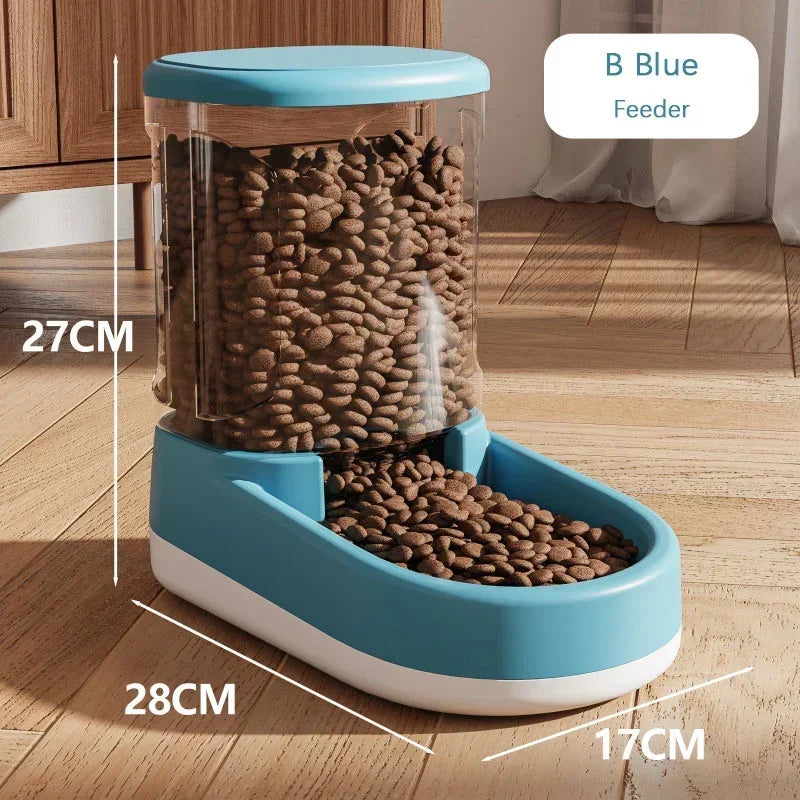 ￥Auto Smart Feeder with Water Dispenser｜6L Dual Tanks, Chew-Proof ABS Case, APP Control & Low-Food Alert (Durable Home Solution)