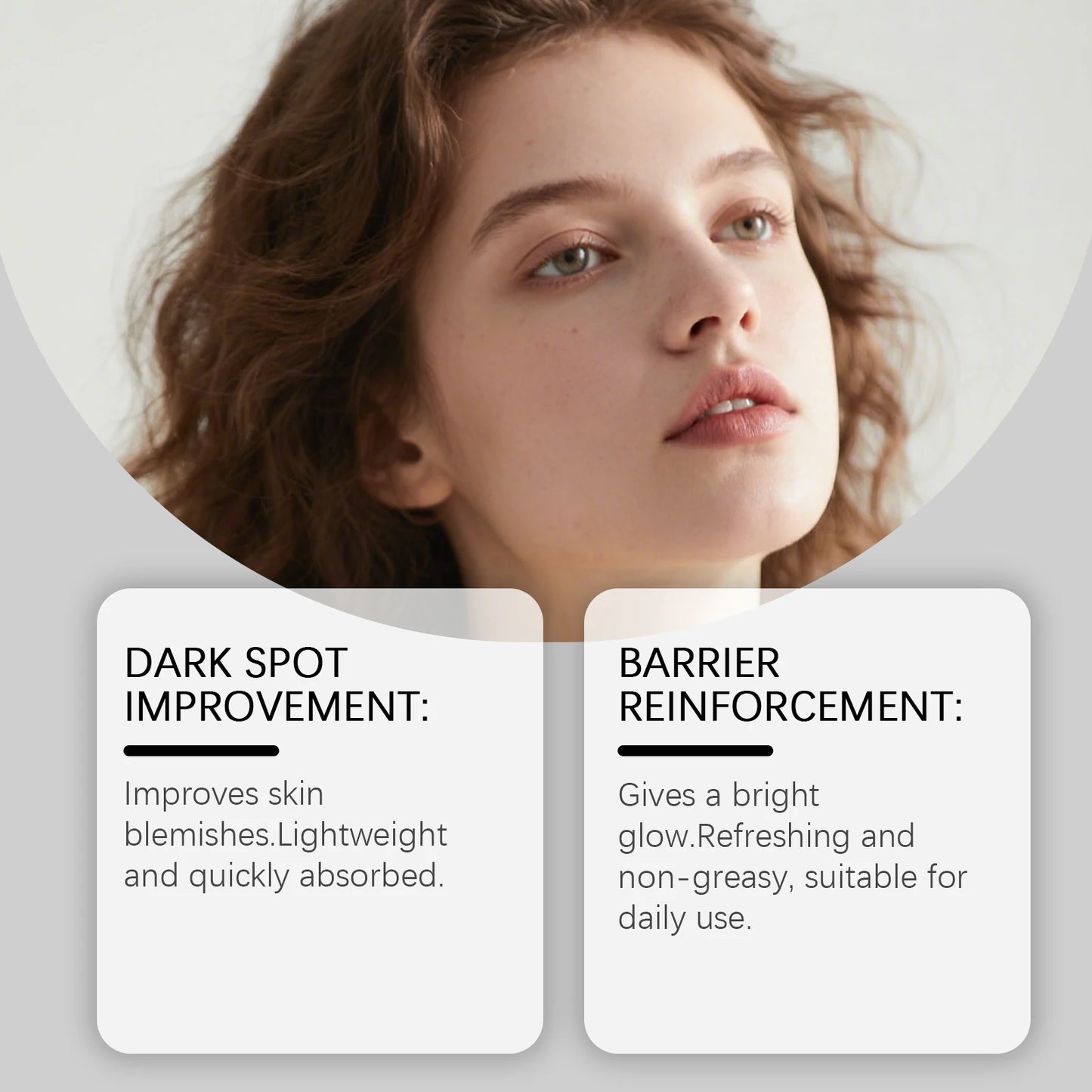 Facial Serum, Refreshing, Moisturizing, Skin-friendly, Delicate and Comfortable Daily Facial Serum