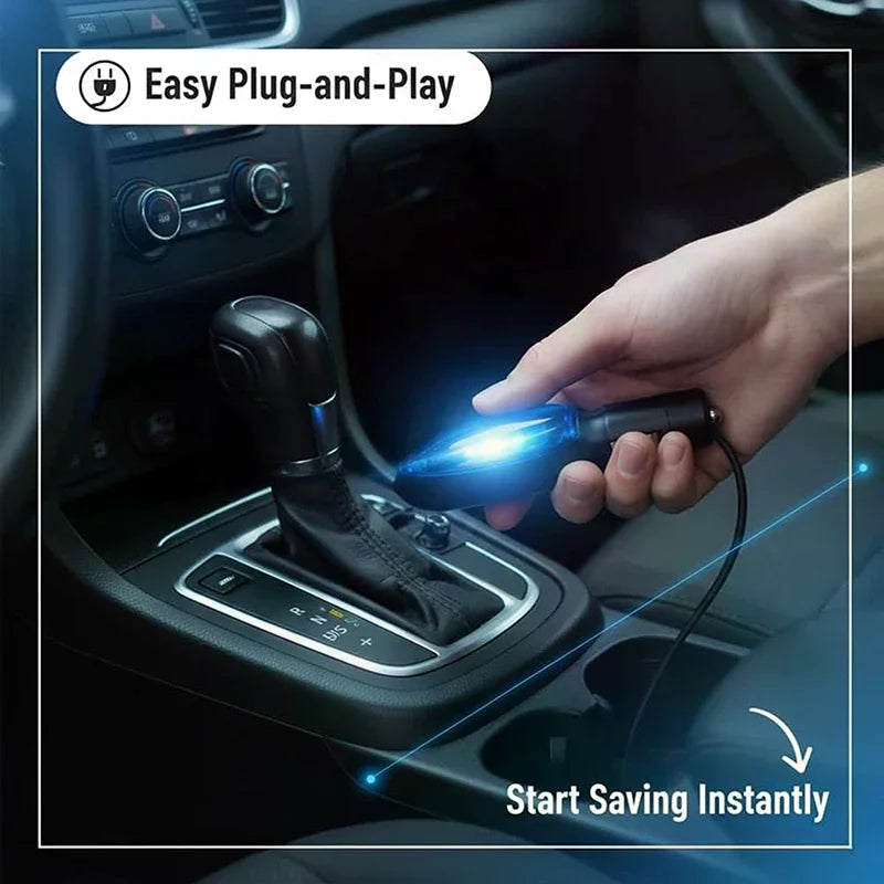 Car Fuel Saver Save On Gas Economizer Save Gas Features Fuel Shark 12V Vehicle-mounted Fuel-saving Treasure Green Fuel Save