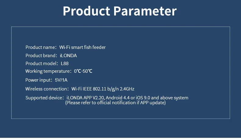 Automatic Aquarium Fish Tank Feeder Timing/Wifi Wireless Smart Phone App Intelligent Speaker Voice Remote Control Fish Feeding